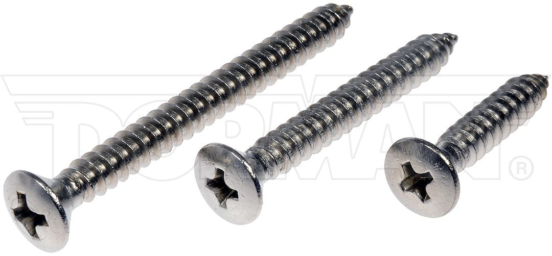 Dorman 784-145d #10 Oval-Head Screws, 12-Piece Assortment - image 1