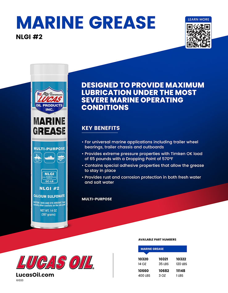 Lucas Oil 10320-30 Marine Grease