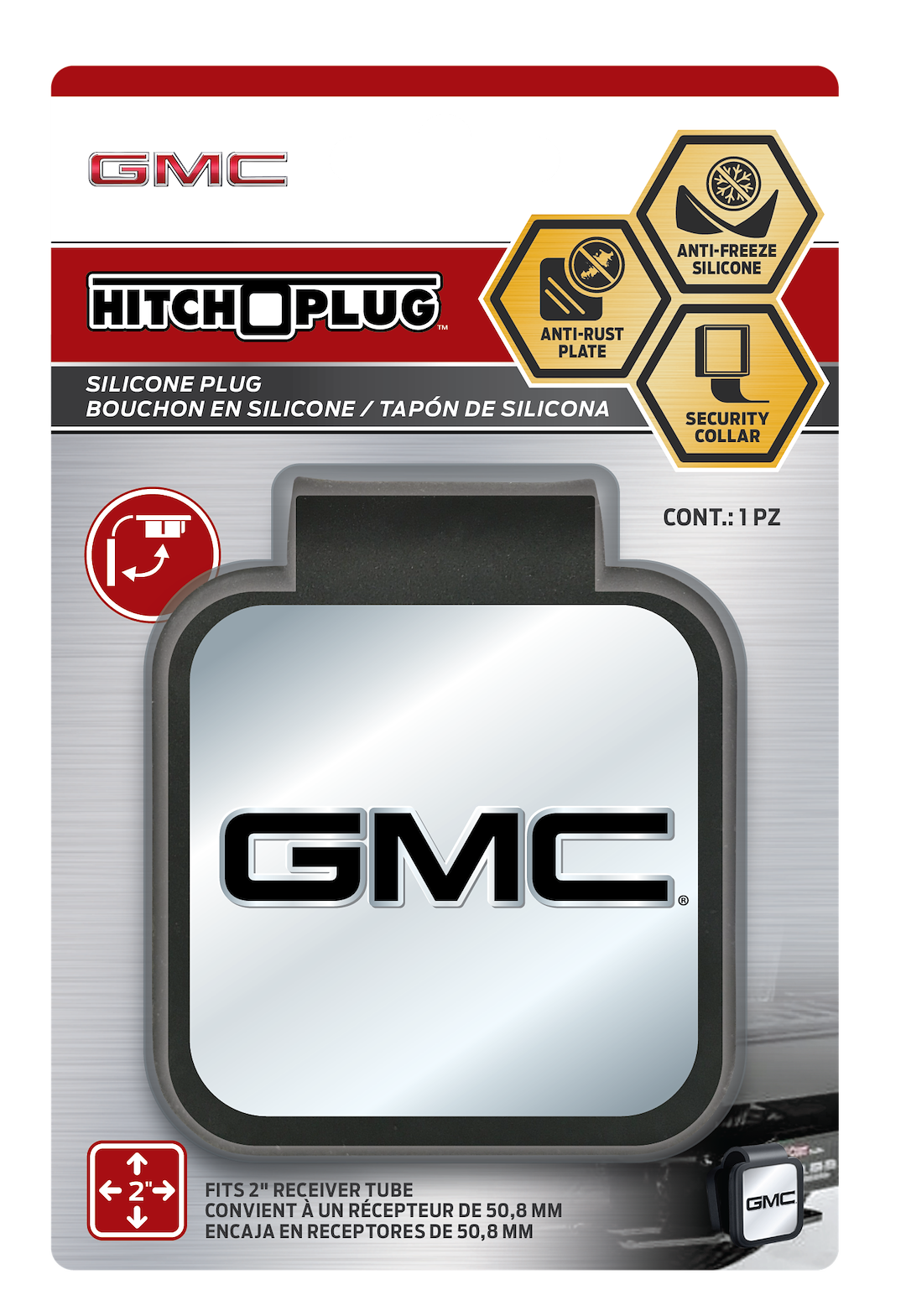 Plasticolor 002305R01 Trailer Hitch Cover