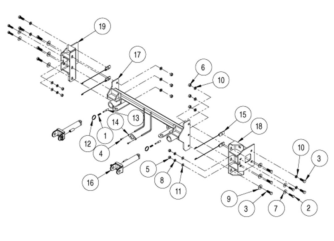 Roadmaster 521458-5 Vehicle Baseplate - image 1