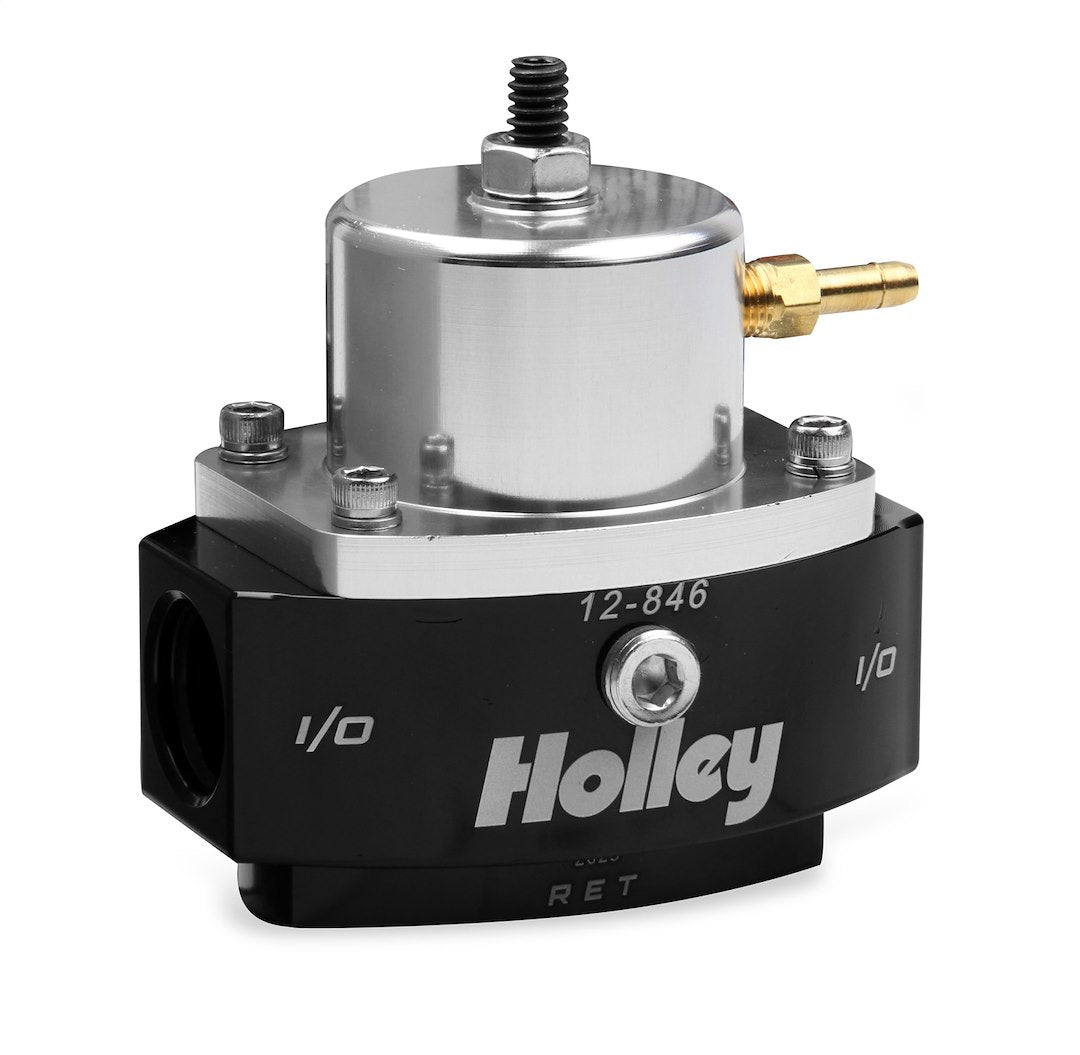Holley 12-846 Adjustable Billet Fuel Pressure Regulator