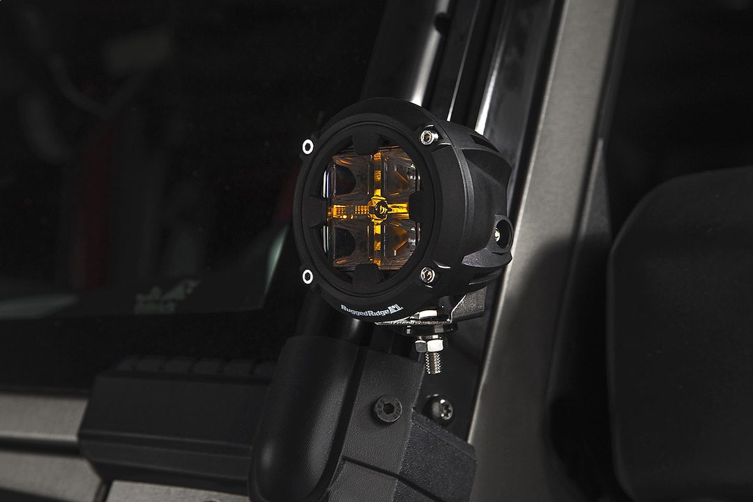 Rugged Ridge 15209.31 3.5-Inch 10-Watt LED Driving/Fog Light