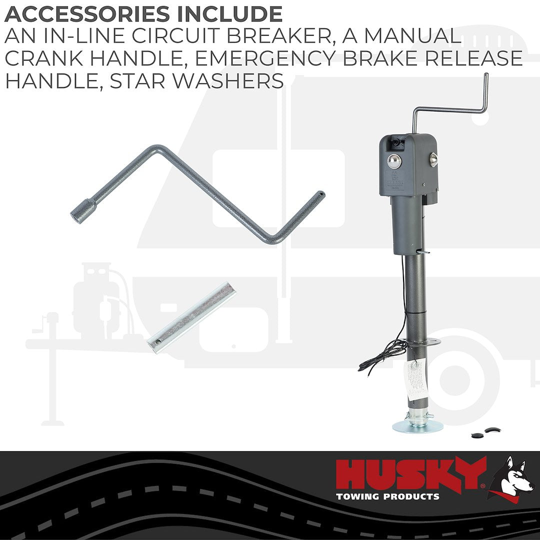 Husky Towing 87247 Trailer Tongue Jack - image 4