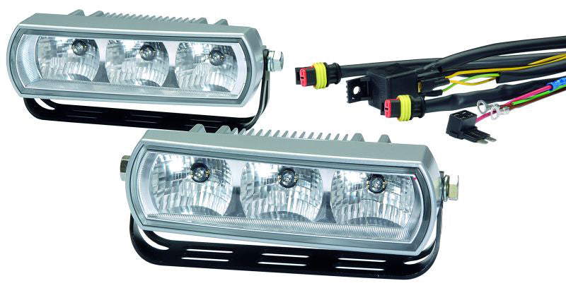 Hella 009496801 Oblong LED Daytime Running Light Kit