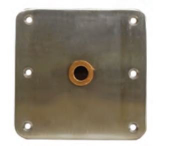 Attwood Marine 6773-T Boat Seat Pedestal Base Plate