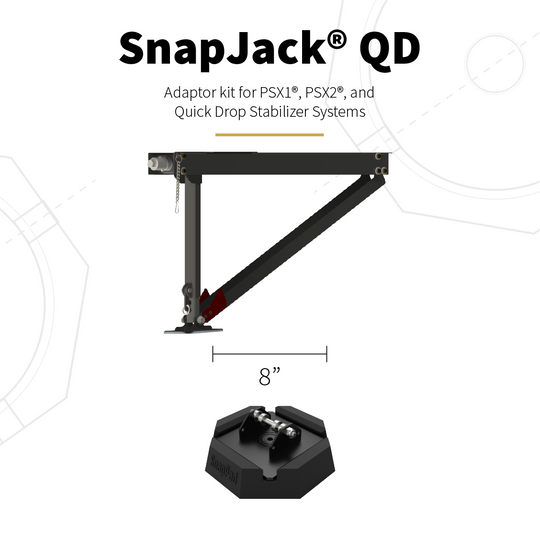 Snappad Qdu4 Leveling Jack Foot Pad - image 5