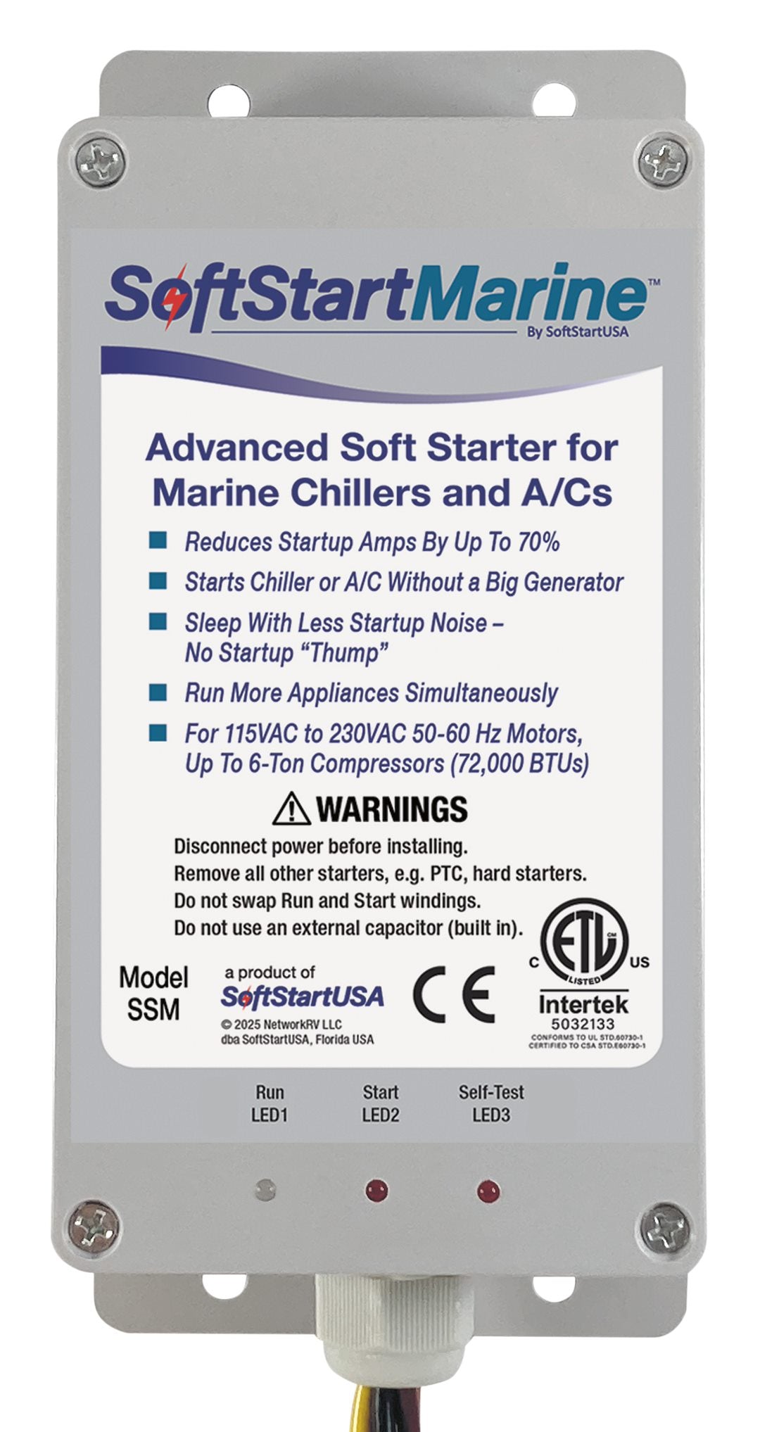 Softstartmarine Ssm6t Air Conditioner Compressor Soft Starter - image 2