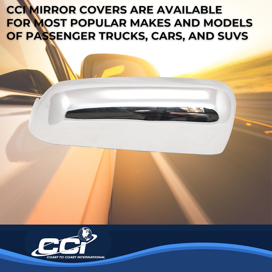 Coast To Coast MC67546R Silverado/Sierra Chrome Mirror Tops - image 5