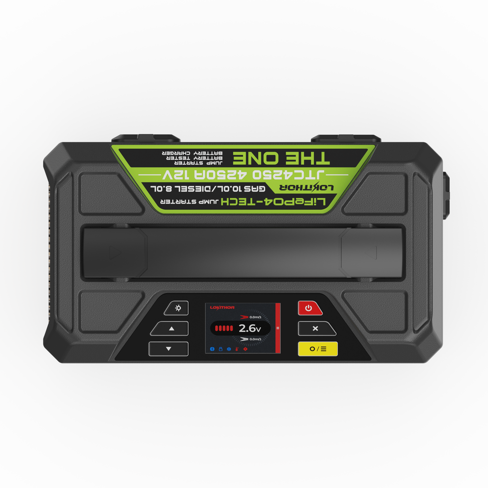 Lokithor JTC4250PRO Jump Starter, Battery Tester and Charger