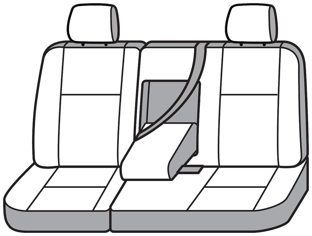 Covercraft SS7539PCCH SeatSaver Charcoal Terrain Rear Cover - image 1