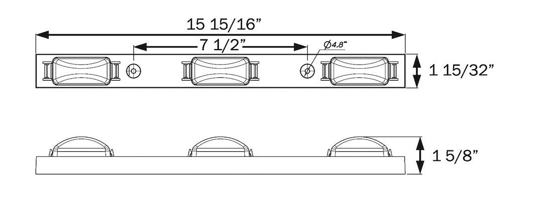 Optronics Mcl93rbp Light Bar - image 2