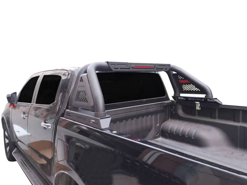 Black Horse Offroad RB07MT Tubular Powder Coated Steel Truck Bed Bar - image 5