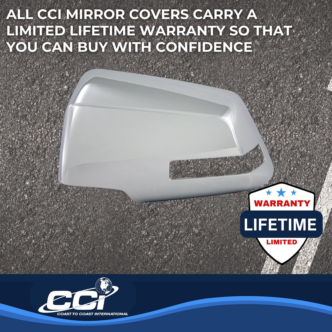 Coast To Coast MC67410 Acadia Chrome Mirror Cover Pair - image 4