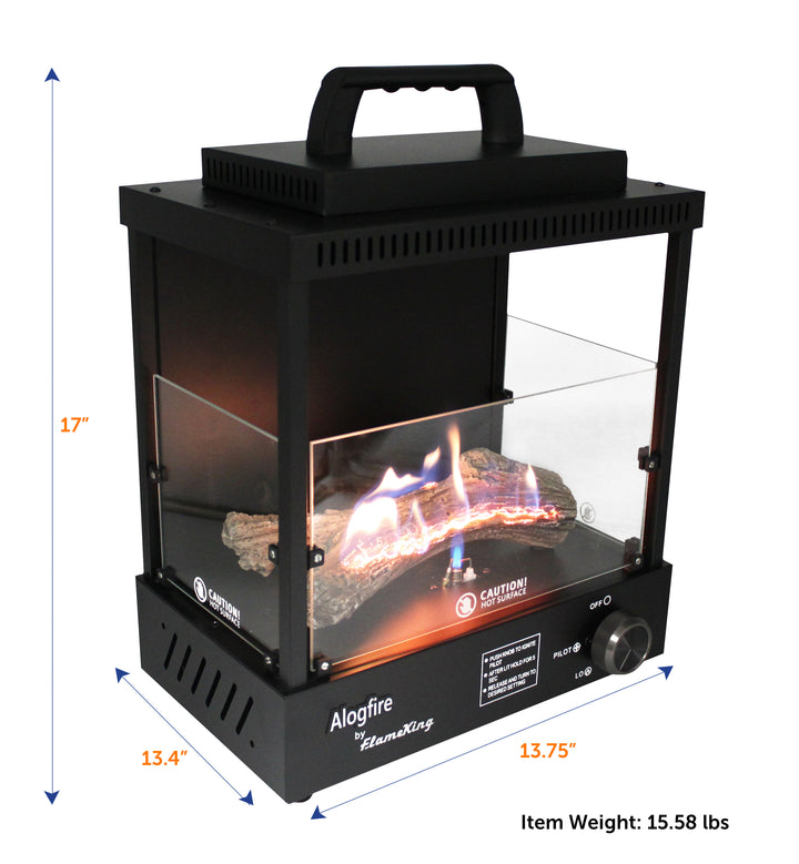 Flame King Fk-Alf-P1a1 Fireplace Insert - image 4