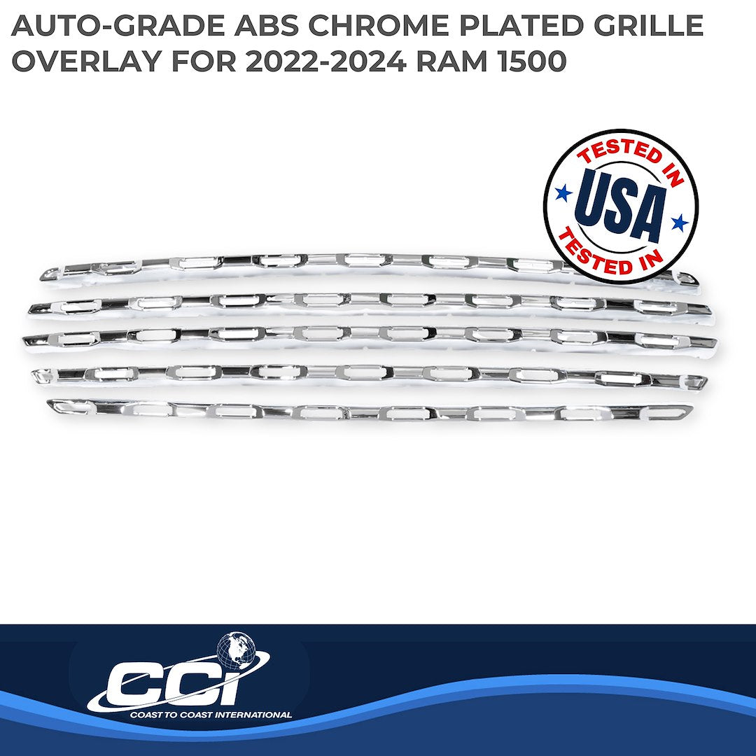 Coast To Coast GI189 Chrome Ram 1500 Big Horn Overlay - image 2