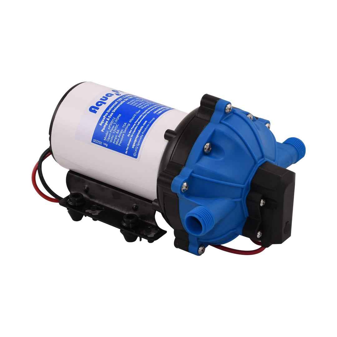 Aqua Pro 21863 Fresh Water Pump - 12V DC, 5.5 GPM, 60 PSI