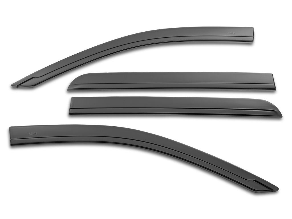 Husky 2854143 Smoke Low Profile Ventvisor Set, 4-Piece