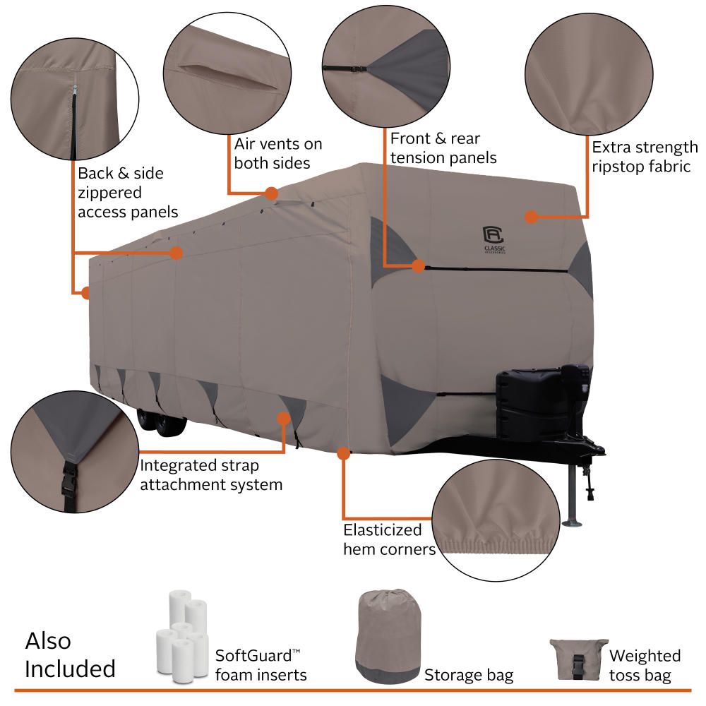 Classic Accessories 80-490-192401-Rt Travel Trailer Cover - image 13