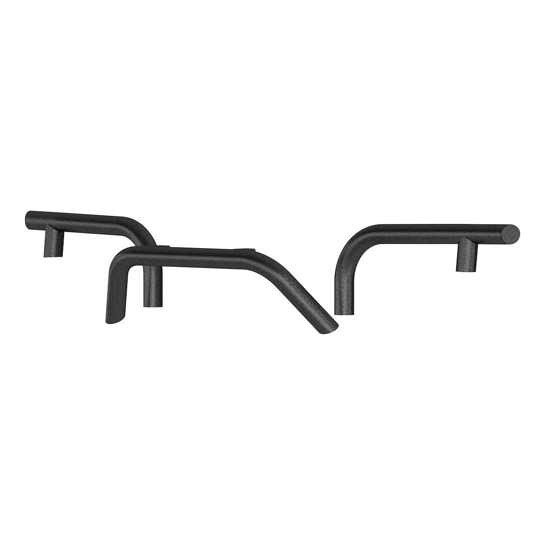 Aries 2081254 Bull Bar Black Textured Powder Coated No with skid plate - image 1