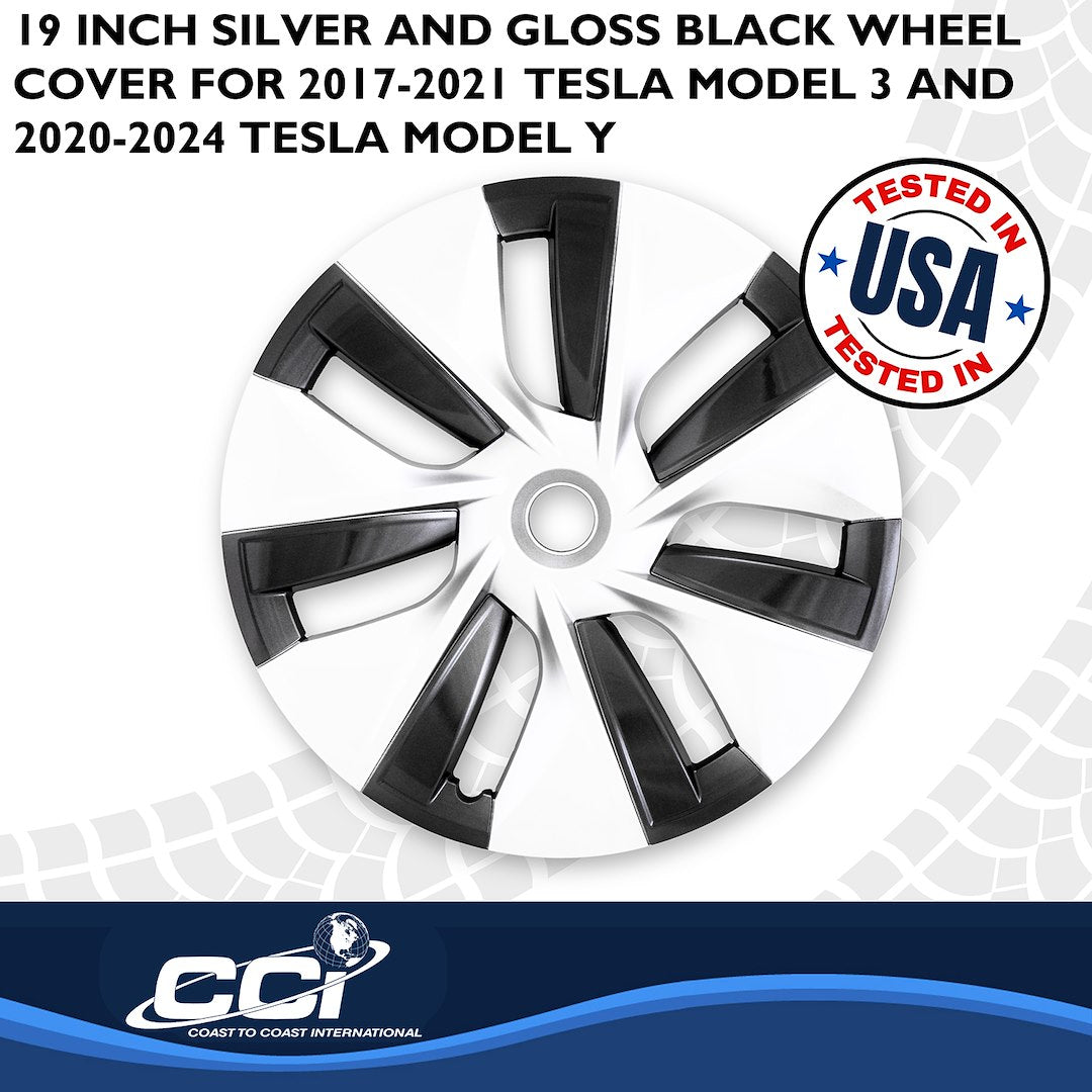 Coast To Coast 56619SC Silver 19-Inch Wheel Covers - image 3
