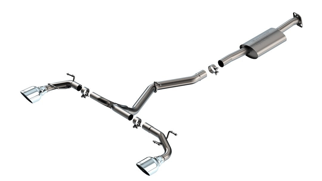 Borla S-Type Cat Back System Single Dual Exhaust System Kit 140909 - image 1