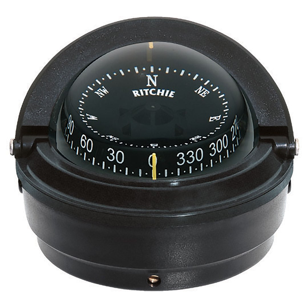 Ritchie S-87 Black Surface-Mount Compass