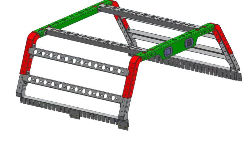 Black Horse Offroad Tr01b Bed Cargo Rack - image 11