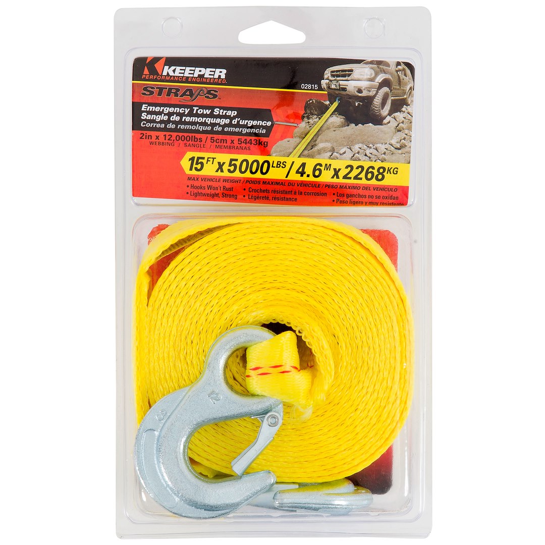 Keeper Corporation 02815 Tow Strap - image 1