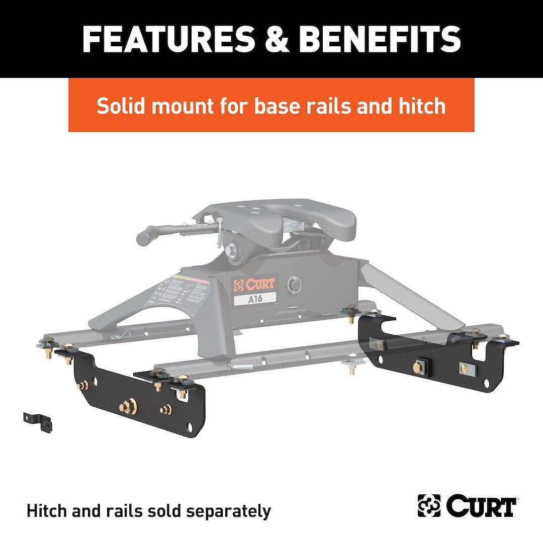 Curt 16424 Fifth Wheel Trailer Hitch Mount Kit - image 3