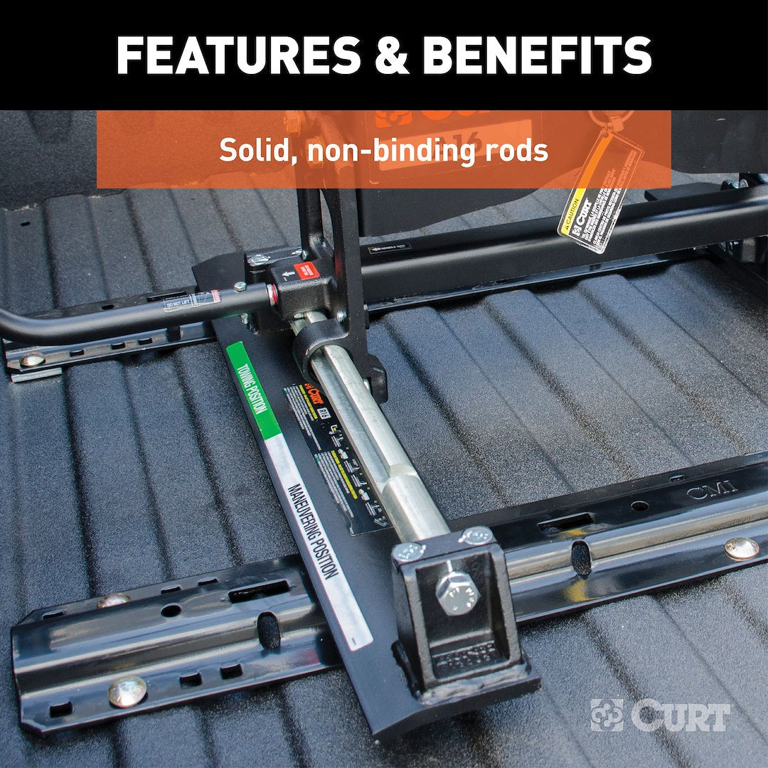 Curt 16560 Fifth Wheel Trailer Hitch Slider - image 5