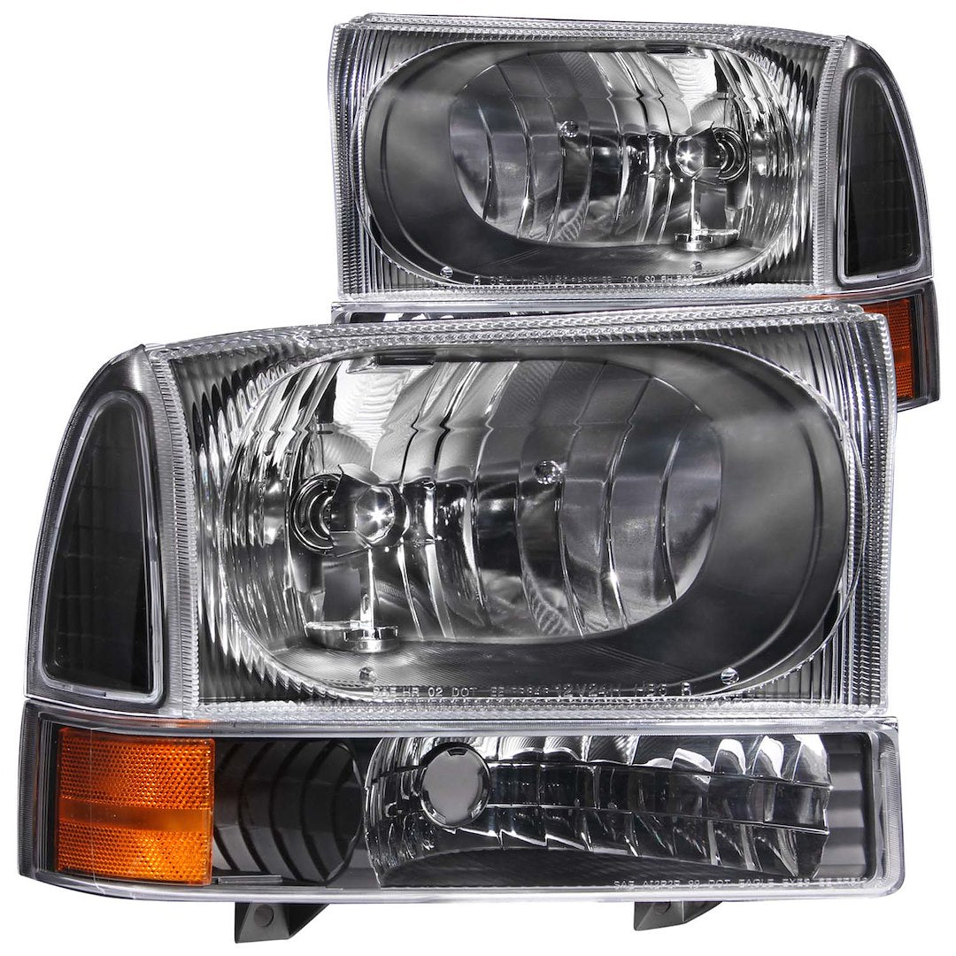 ANZO USA Crystal Clear Reflector Beam Halogen Sealed Beam Headlight Assembly 111080 - image 1