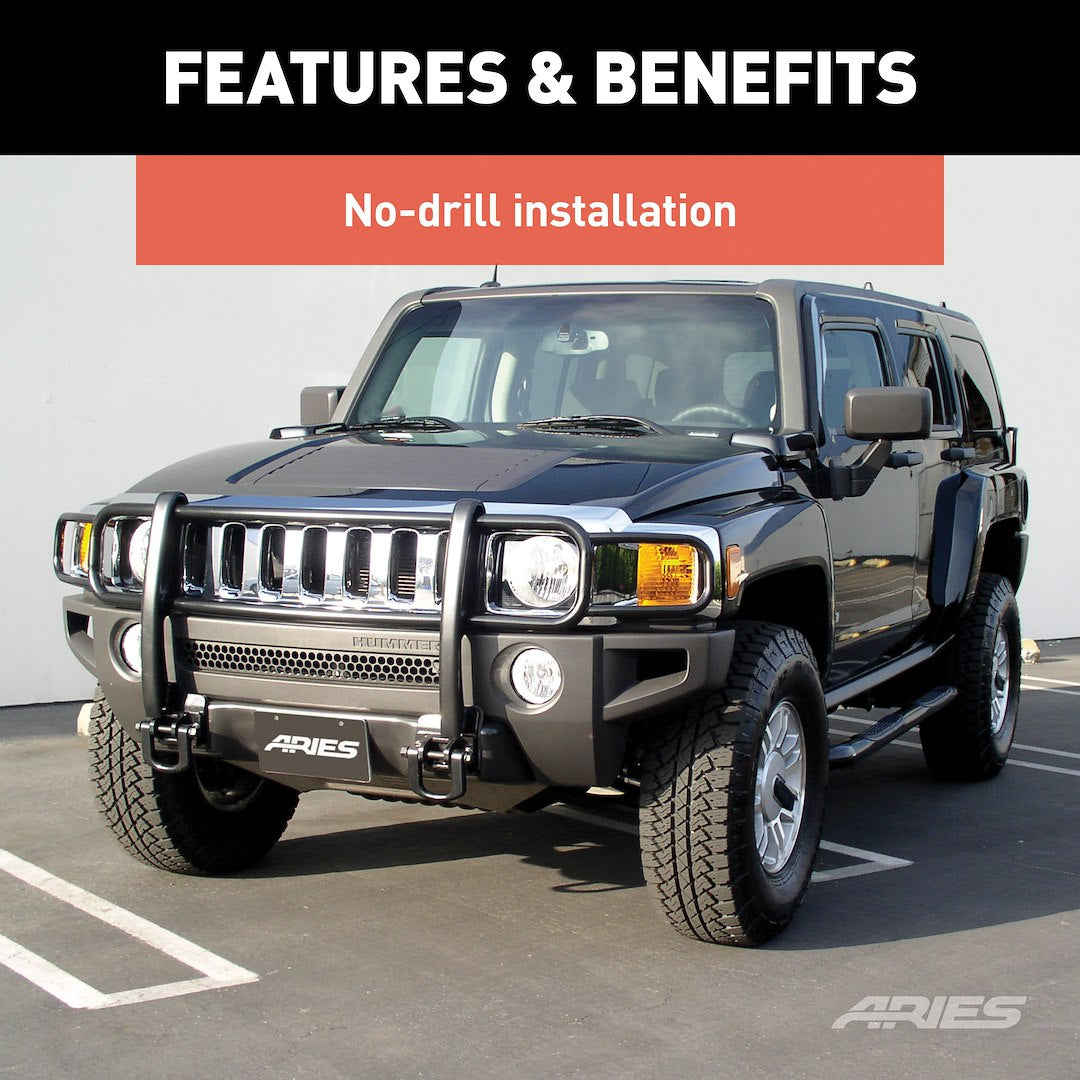 Aries Steel Grille Guard 4078 - image 5