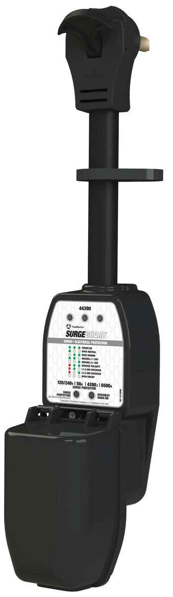 Surge Guard 44390 Portable RV Surge Protector – 50 Amp