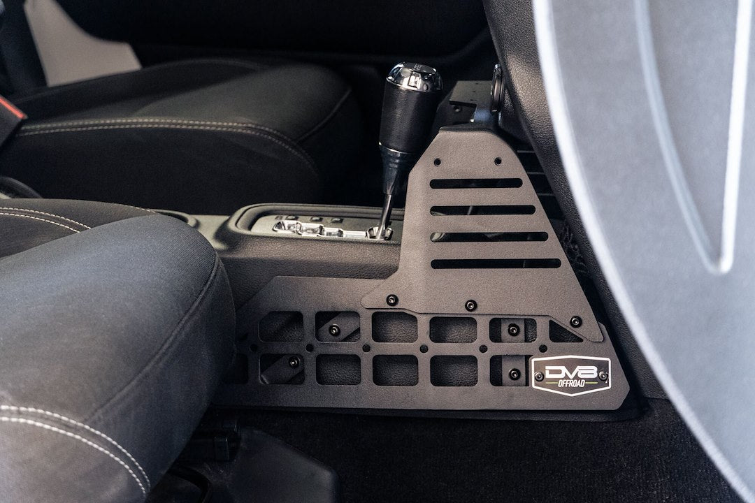 DV8 Offroad CCJK-01 Jeep JK Steel MOLLE Console Organizer