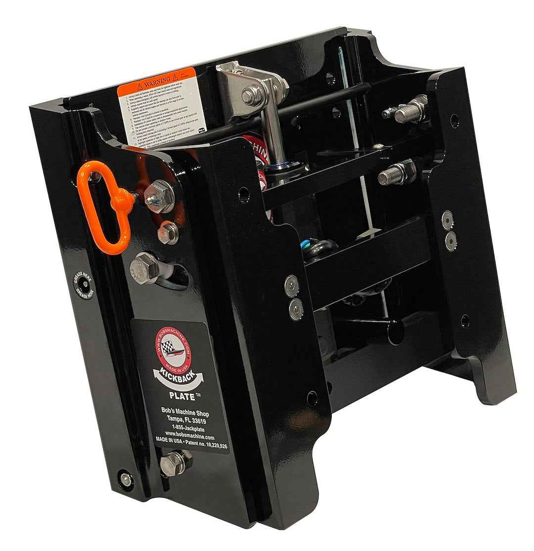 Bob's Machine 100-105100P-PCGBLK Hydraulic 150 HP Outboard Motor Jack Plate