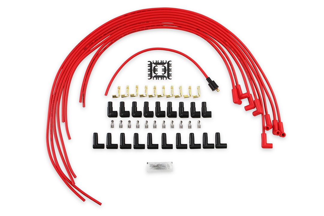 ACCEL Ignition Super Stock 4000 Series Male Spark Plug Wire Set 4041R - image 1