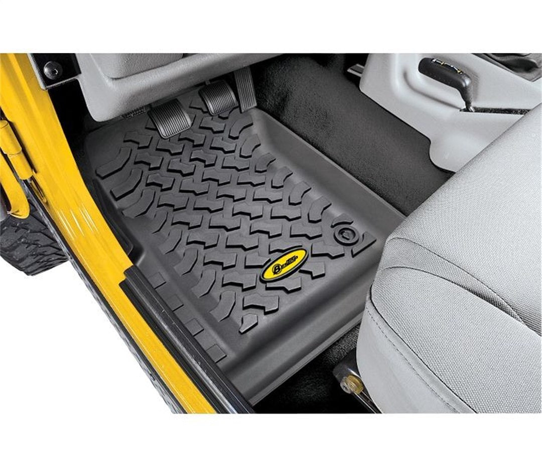 Bestop 51509-01 Black TPE Front Floor Liners - image 1