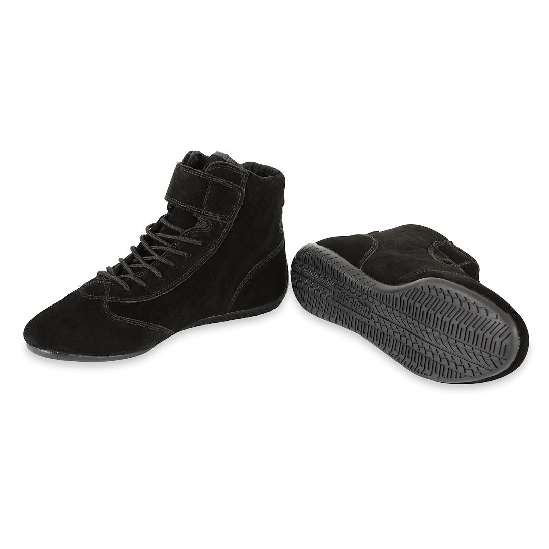 Racequip 30300110 Black Racing Shoe, Size 11.0