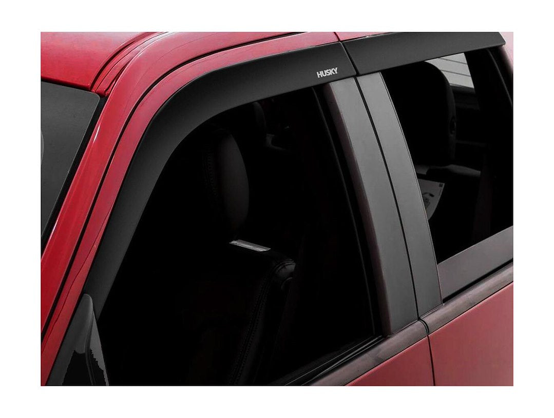 Husky 2854098 Low Profile Ventvisor 4-Piece Smoke Set