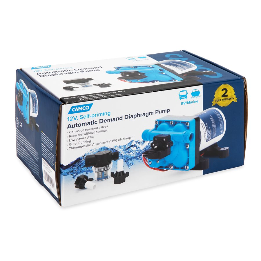 Camco 22491 Fresh Water Pump - image 12