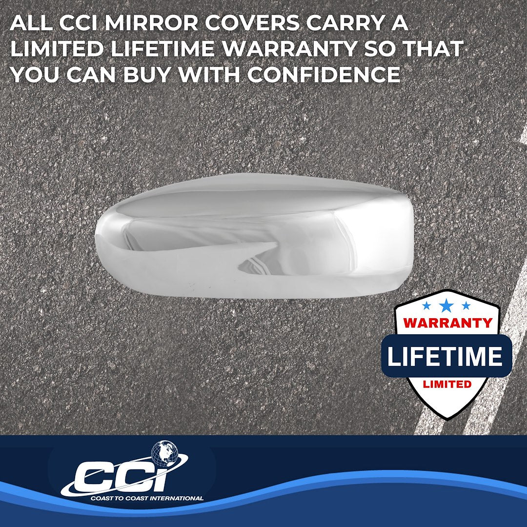 Coast To Coast MC67493 Altima Chrome Full Mirror Covers - image 4