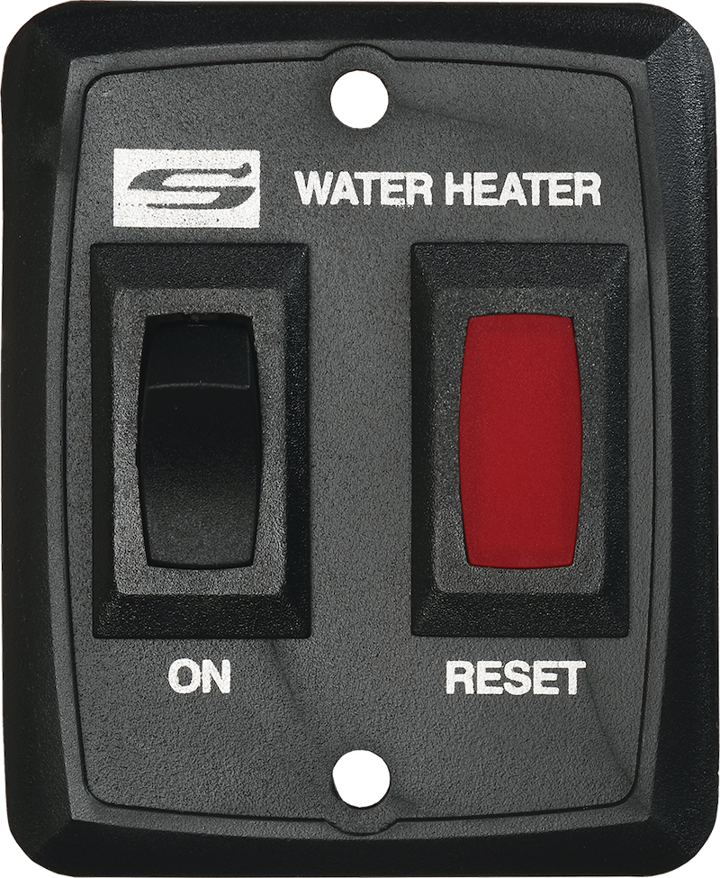 Suburban Nautilus 12V Water Heater Power Switch – Wall Mount, Black 234229