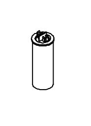 Coleman-Mach 1497-6881 Hard Start Capacitor with 2-Wire Electronic Potential Relay