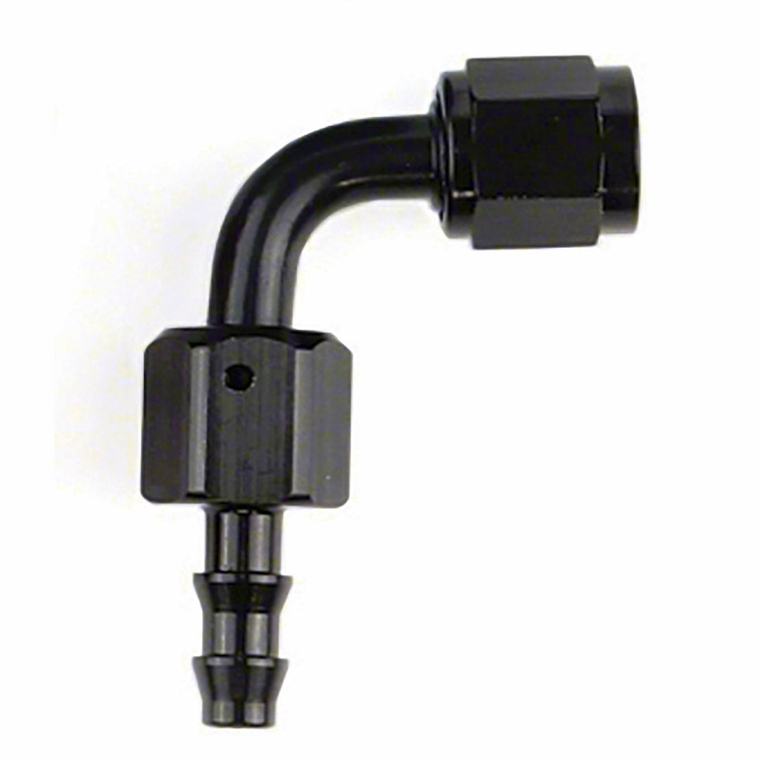 SpeedFX 520690BK Black -6 AN 90-Degree Push-On Hose End