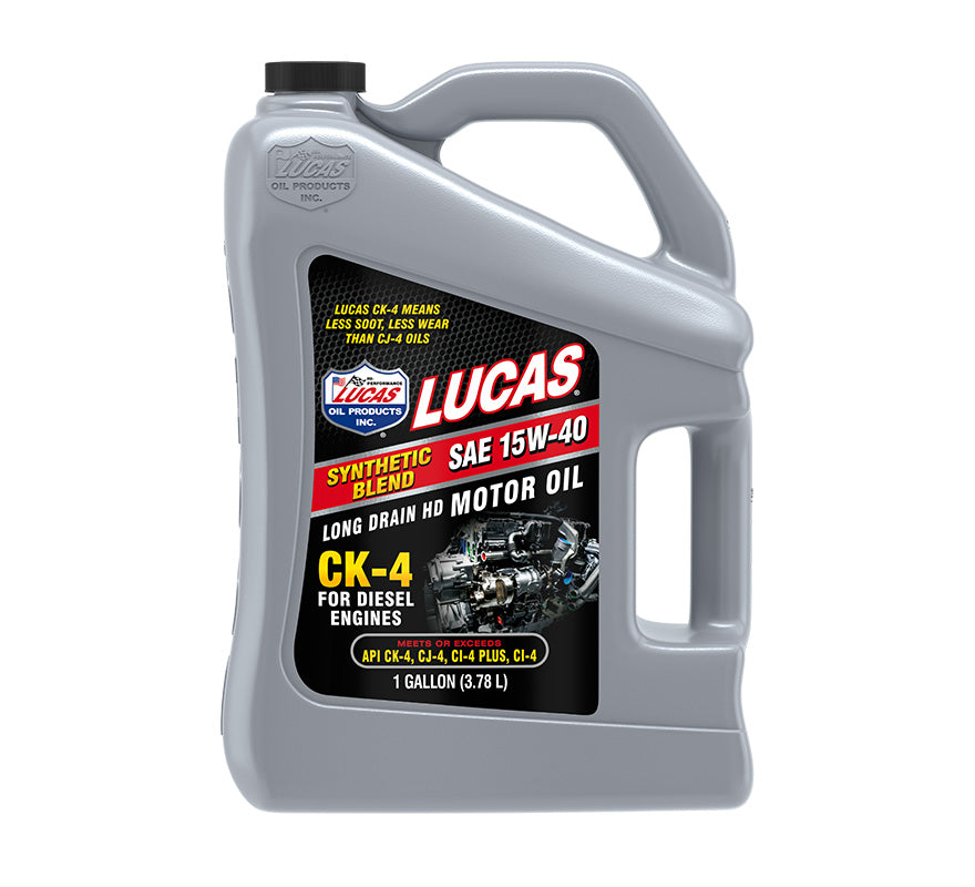 Lucas Oil 11247 SAE 15W-40 CK-4 Synthetic Truck Oil