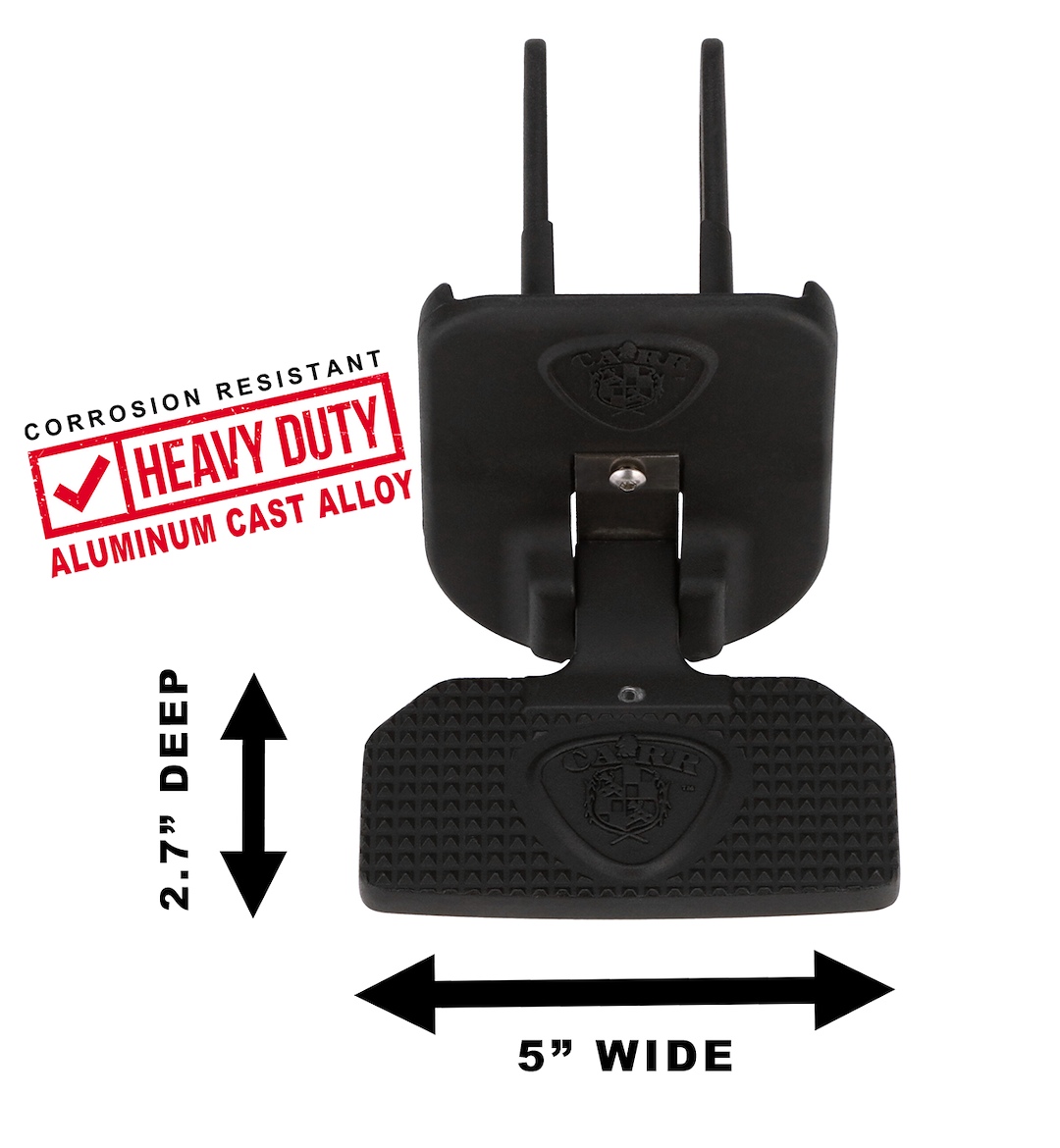 Carr 183252 HD Rotating 2-Inch Hitch Step