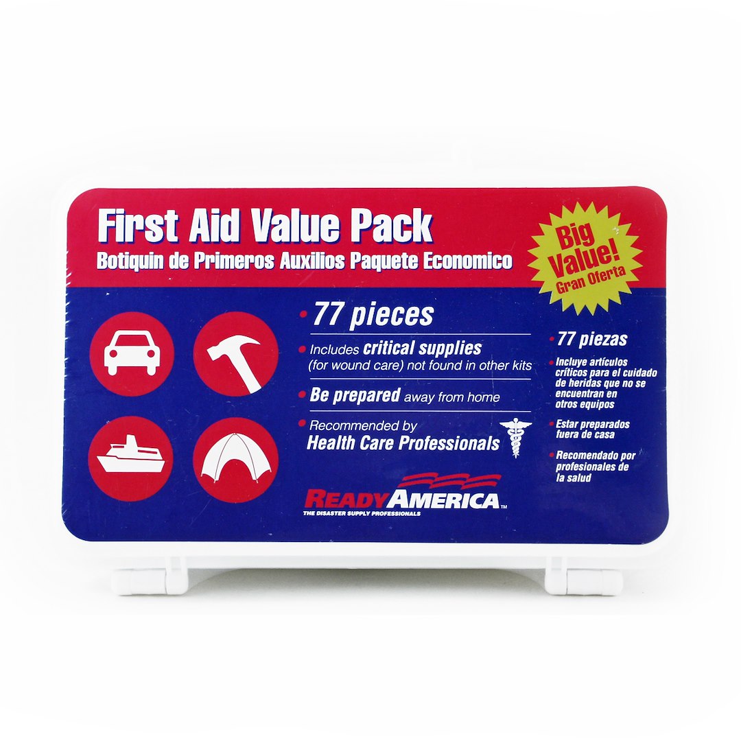 READY AMER Ica First Aid Kit (74012) – Case Material: Plastic