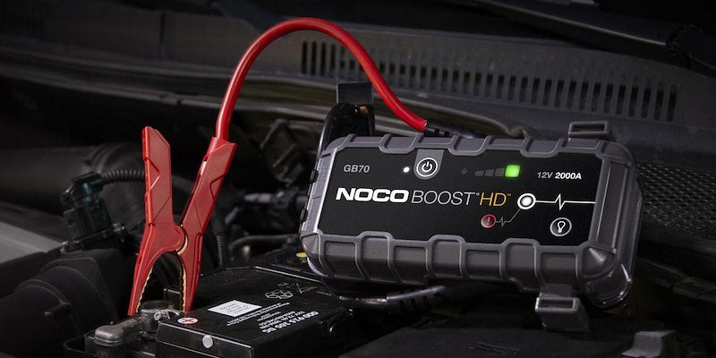 NOCO GB70 Boost HD 2000A Lithium Jump Starter – 8L Gas / 6L Diesel