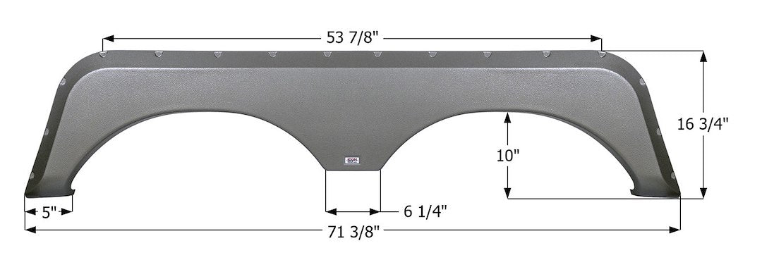 Icon 01625 Fender Skirt