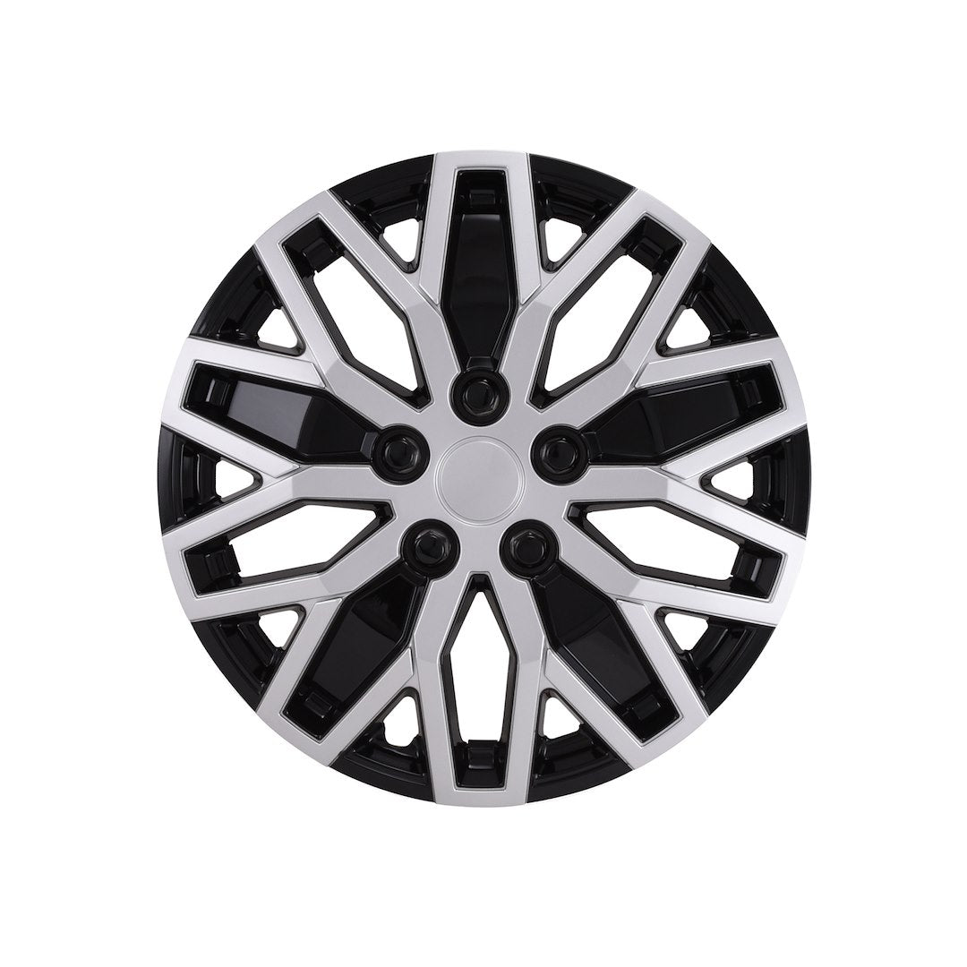 Coast To Coast 105116SB 16-Inch Black/Silver U-Spoke Covers - image 1